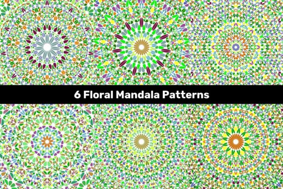 6 Circular Floral Mandala Patterns for Modern Designers