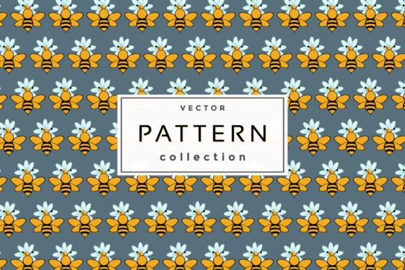 Bees Seamless Patterns: The Soft Charm of a Timeless Handwritten Font
