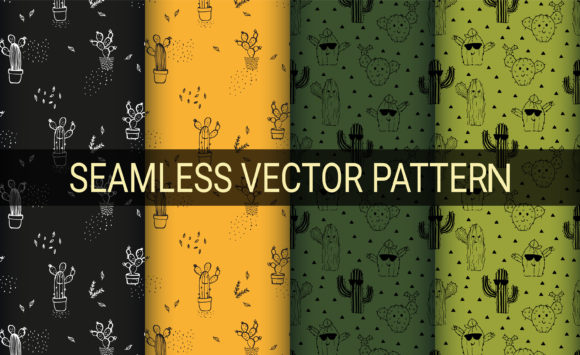 Cactus Seamless Patterns: A Versatile Tool for Modern Creators