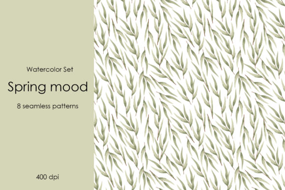 Capturing Renewal Through Watercolor Patterns: The Spring Mood Phenomenon in Visual Culture