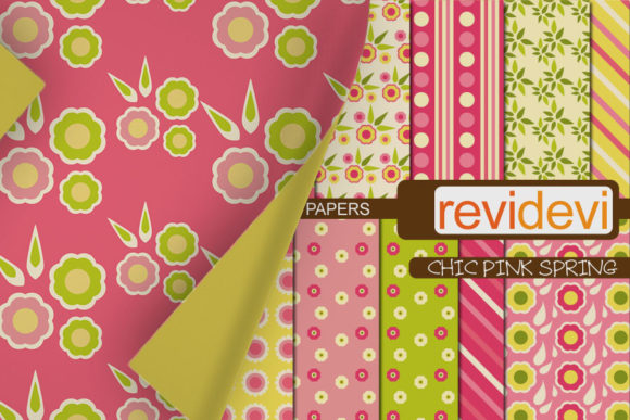 Chic Pink Spring Patterns: Brighten Your Creative Work