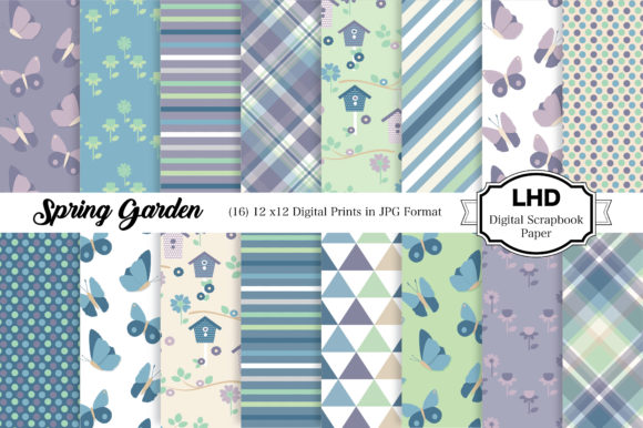 Digital Paper Spring Patterns: A Creative Toolkit for All