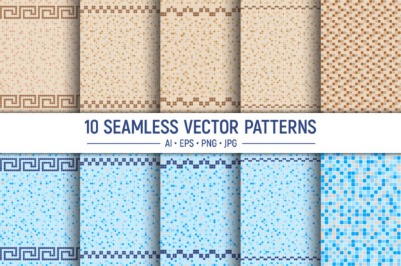 How 10 Ceramic Tiles Seamless Patterns Fit Into a Modern Design Workflow