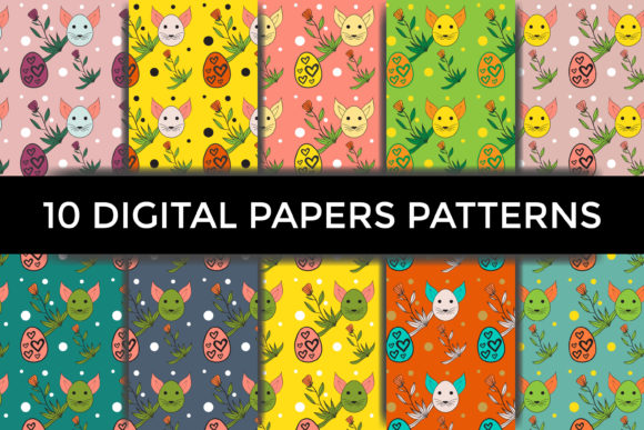 Rethinking Seasonal Branding Through Cute Easter Patterns Design