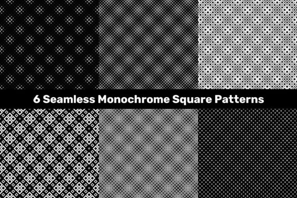 The Quiet Power of Monochrome: Understanding 6 Seamless Square Patterns and Why They Matter