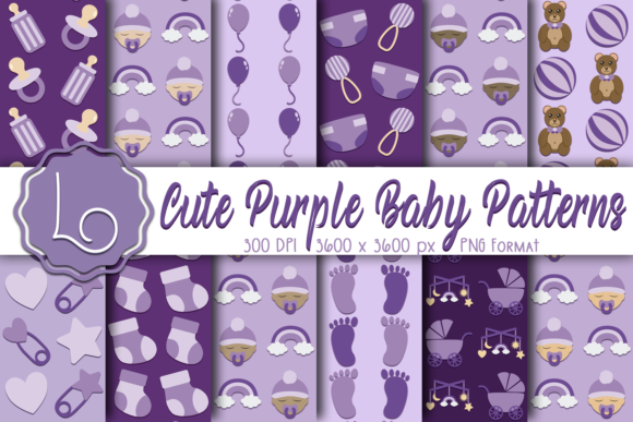 The Real-World Magic of Cute Purple Baby Patterns