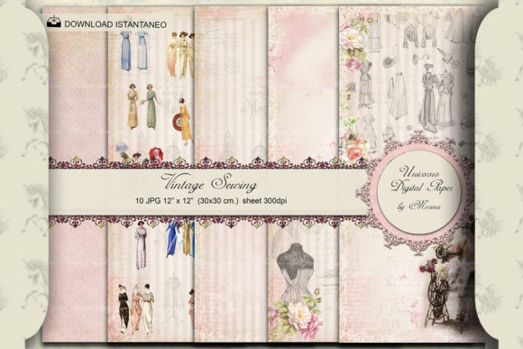 The Timeless Craft of Vintage Sewing and Paper Dress Patterns