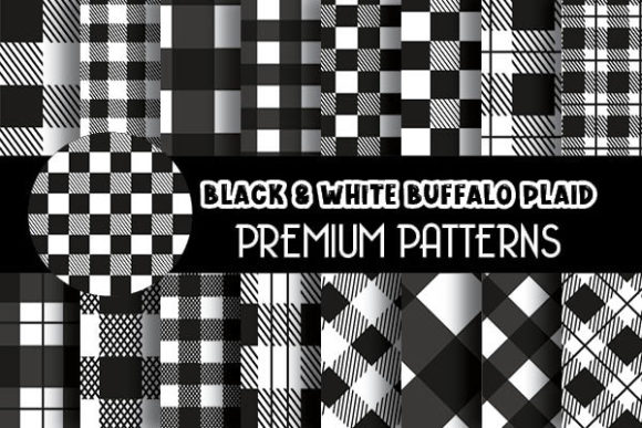 The Timeless Story of Black and White Buffalo Plaid Patterns