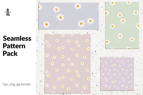 The Unseen Symmetry: Daisy Flower Seamless Patterns in Design
