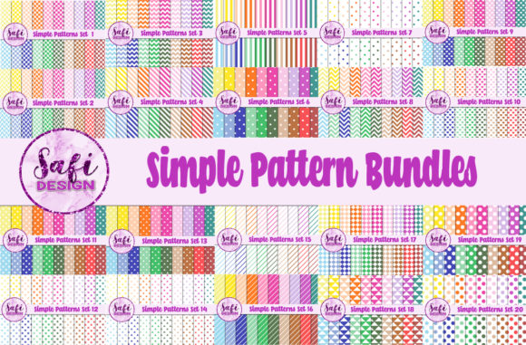 Unlock Versatile Visual Impact with Simple Patterns