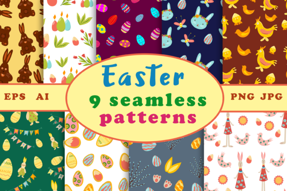 What Are Easter Seamless Patterns? Understanding Seasonal Design From the Ground Up